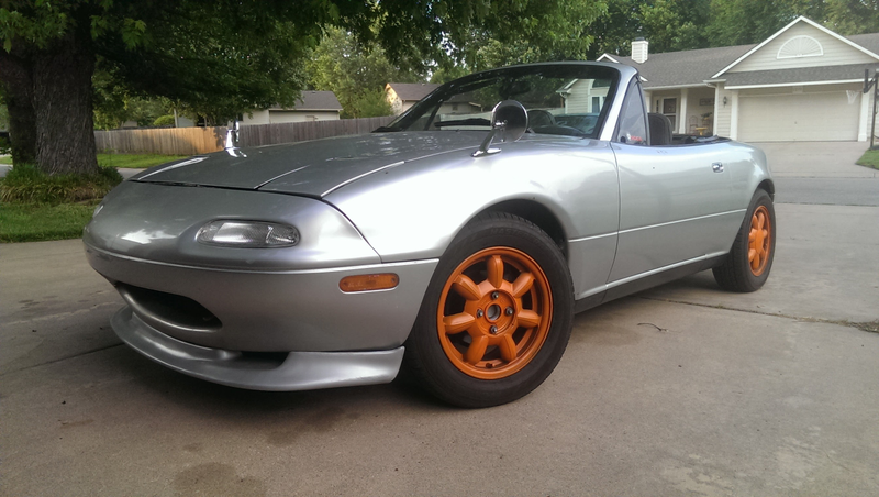 Illustration for article titled New suspension on the Miata!